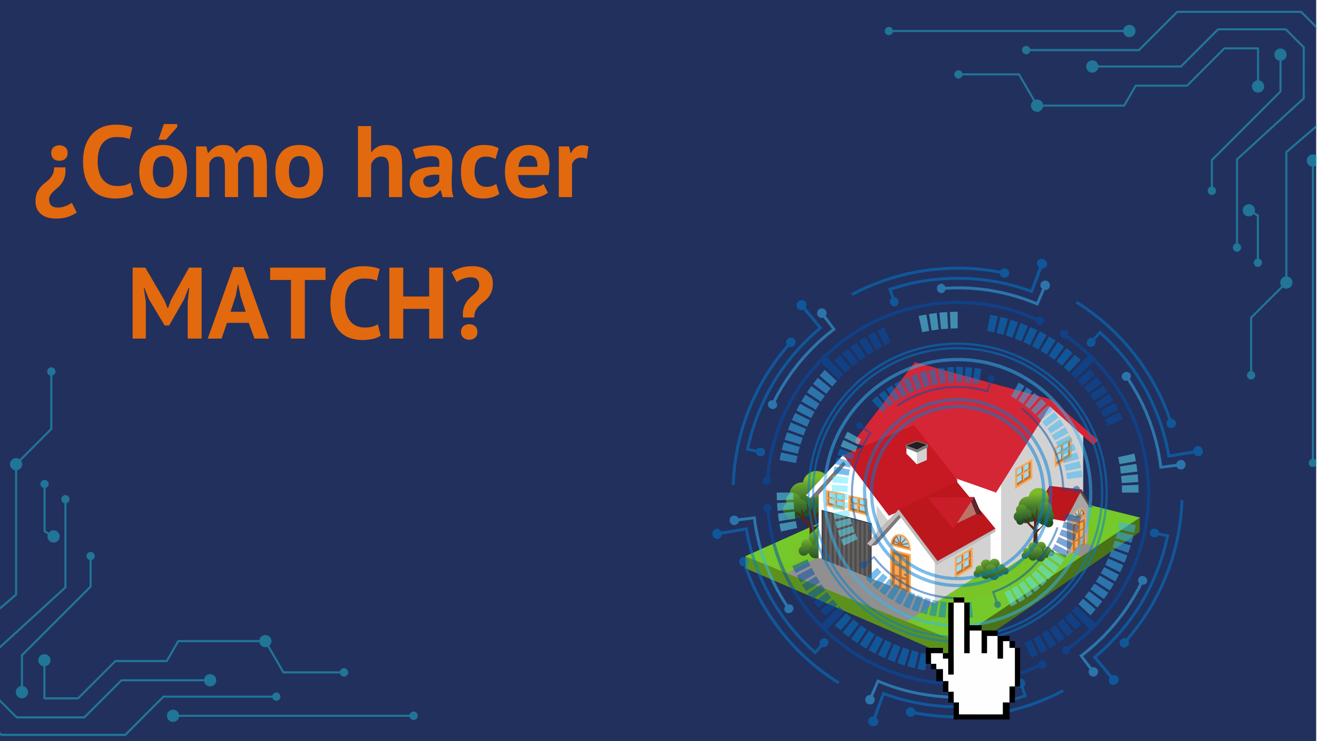 ¿Cómo hacer MATCH en Ubicapp?